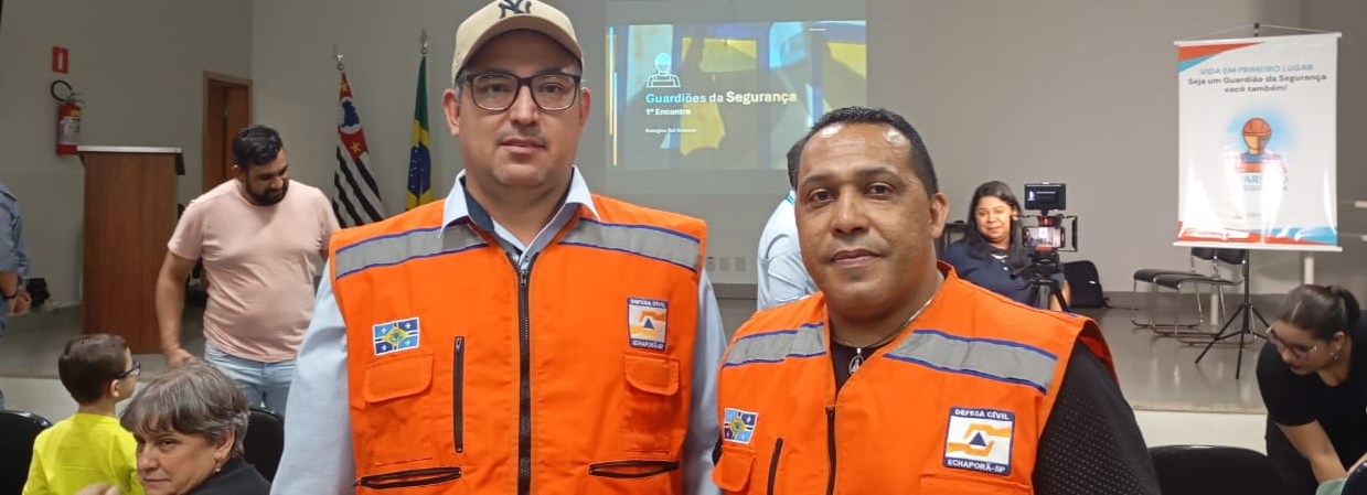 Defesa Civil de Echaporã participa do 1º Encontro Guardião da Segurança em Assis