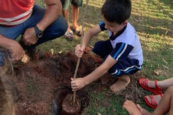 Dia da Árvore em Echaporã na Emei Mariinha: Cultivando o Futuro Verde
