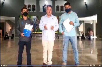 Prefeito anuncia conquista de 300 mil para infraestrutura