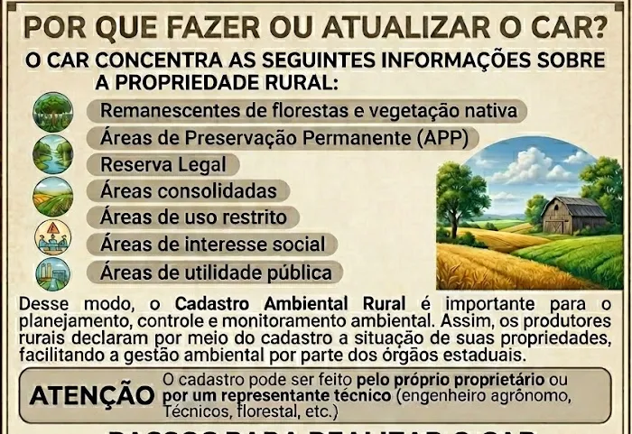 CAR - CADASTRO AMBIENTAL RURAL 