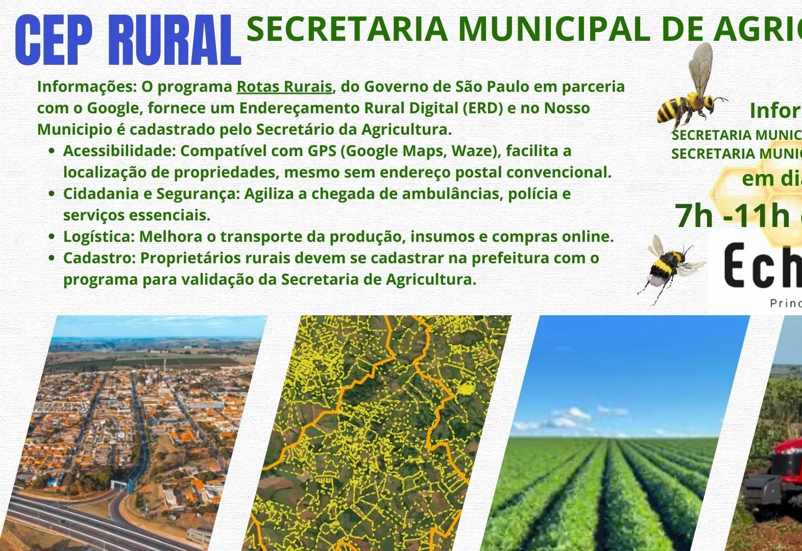 CEP RURAL - CADASTRAMENTO!